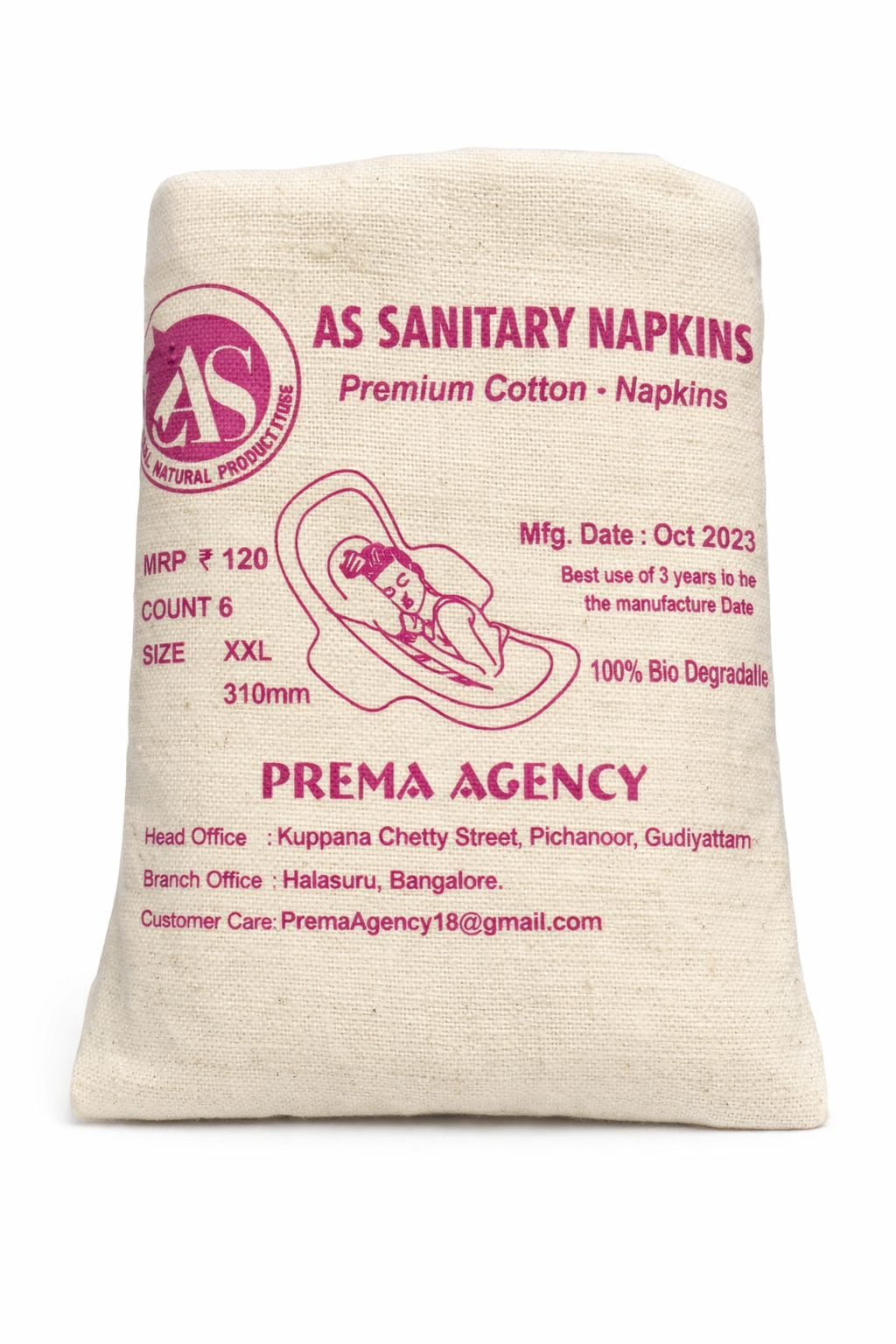 AS Premium Chemical Free Napkins - 410mm - XXXL