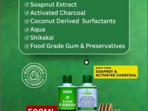 Natural Activated Charcoal Dishwash Liquid